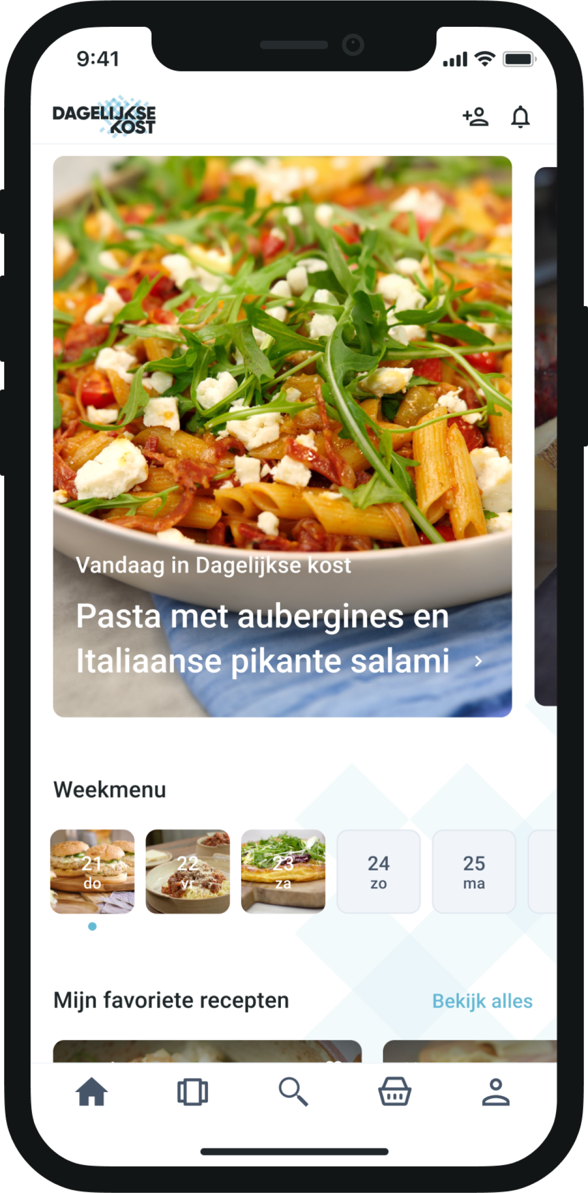 The Dagelijkse kost app built on Picky